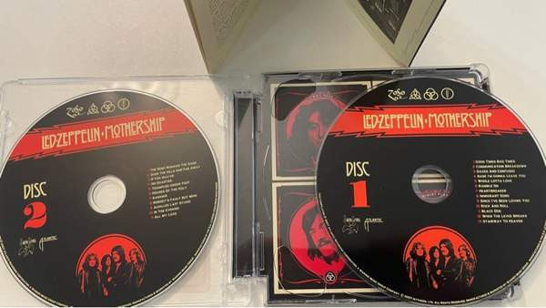 LED ZEPPELIN : MOTHERSHIP 2CD Helsinki - valokuva 3