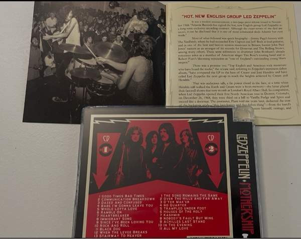 LED ZEPPELIN : MOTHERSHIP 2CD Helsinki - valokuva 5