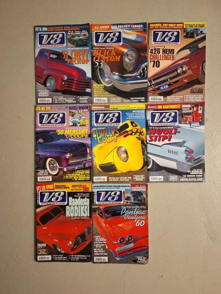 Myydään V 8 - lehtiä 48 kpl Jyväskylä - valokuva 1