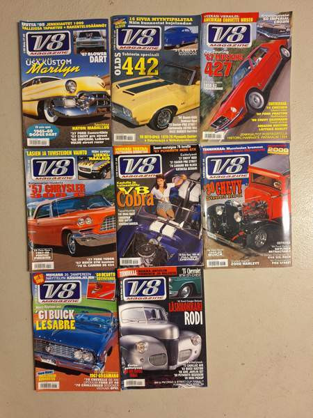 Myydään V 8 - lehtiä 48 kpl Jyväskylä - valokuva 3