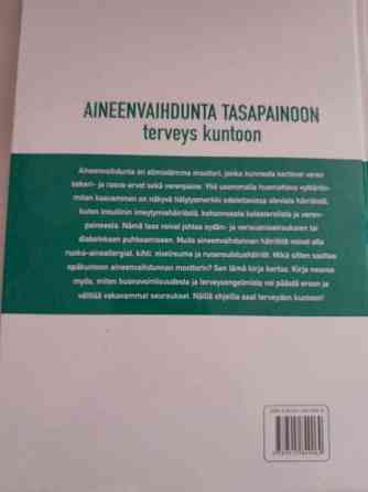 Aineenvaihdunta tasapainoon, terveys kuntoon Ruokolahti