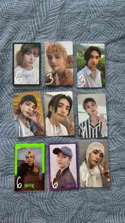 Stray Kids Hyunjin Photocards Вантаа