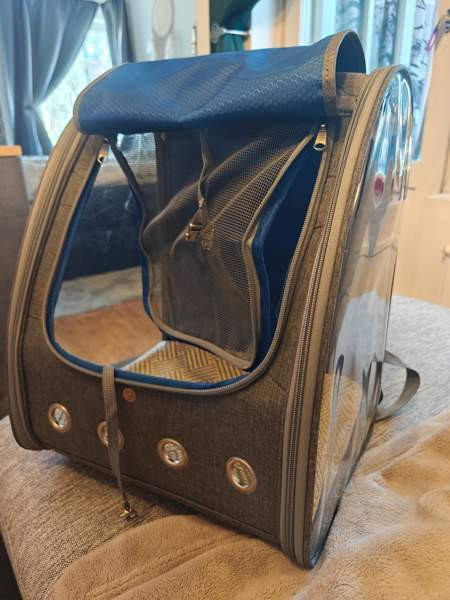 Freedog Beta lemmikin kantoreppu, harmaa-sininen Helsinki - photo 1