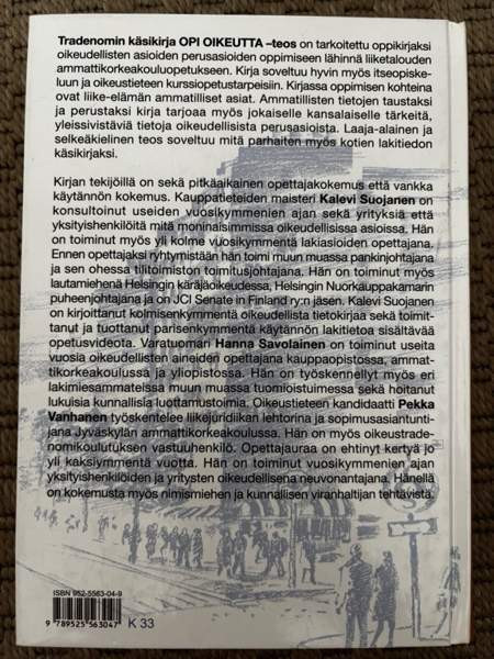 Opi oikeutta Tradenomin käsikirja Оулу - изображение 2