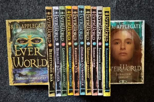 Everworld kirjasarja Kotka - photo 2