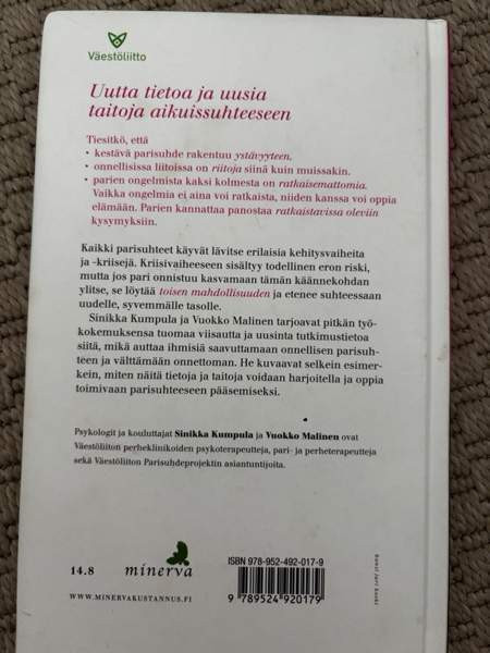 Unelma paremmasta parisuhteesta kirja Oulu - photo 2