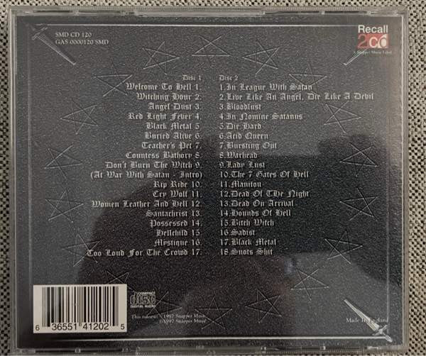 VENOM : From Heaven To The Unknown 2CD Helsinki - valokuva 2