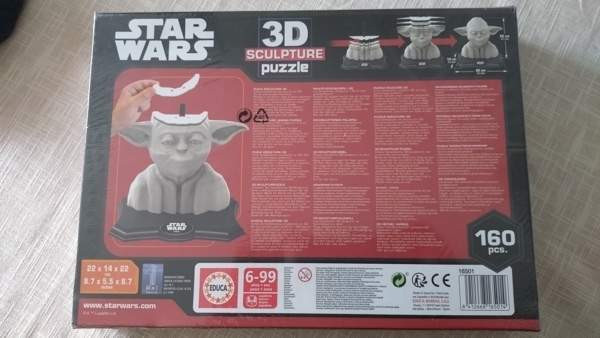 UUSI palapeli 3D Starwars Yoda Educa 160 palaa Tornio – foto 2