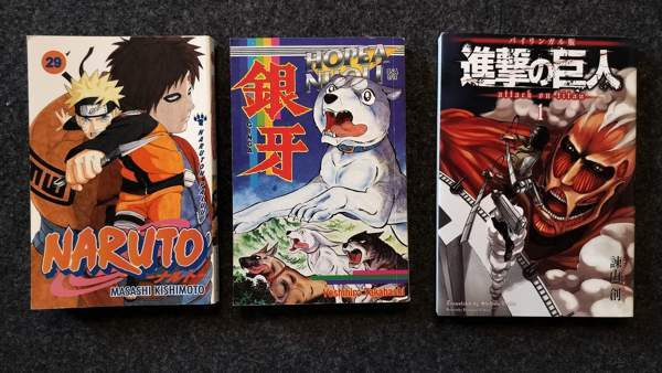 3 manga kirjaa Kotka - photo 1