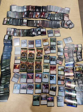 MTG - Uudempia kortteja 1000+ ja 6x Boosters Rovaniemi - valokuva 1