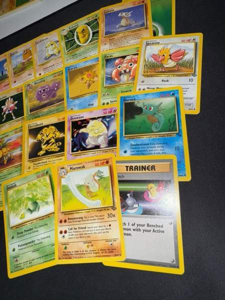 18kpl vanhoja WOTC Pokemon kortteja (1 holo) Kotka - valokuva 3