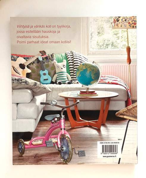 Sisustuskirja Viihtyisä ja värikäs koti Lappeenranta - photo 2