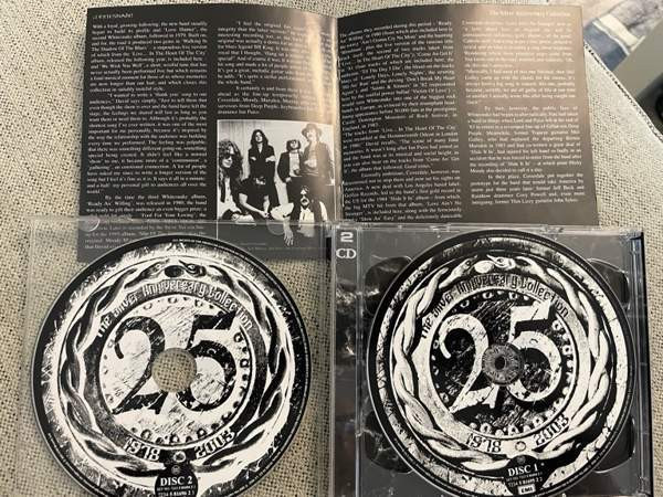 WHITESNAKE : 2 CD The Silver Anniversary Collection Helsinki - изображение 3