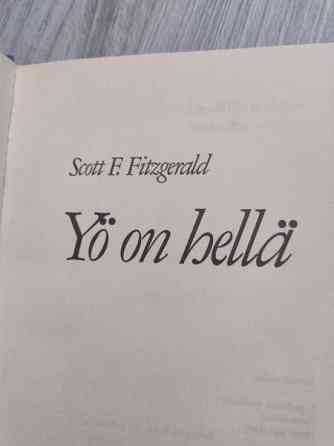 Yö on gellä - F. Scott Fitzgerald (kunto hyvä) Рованиеми