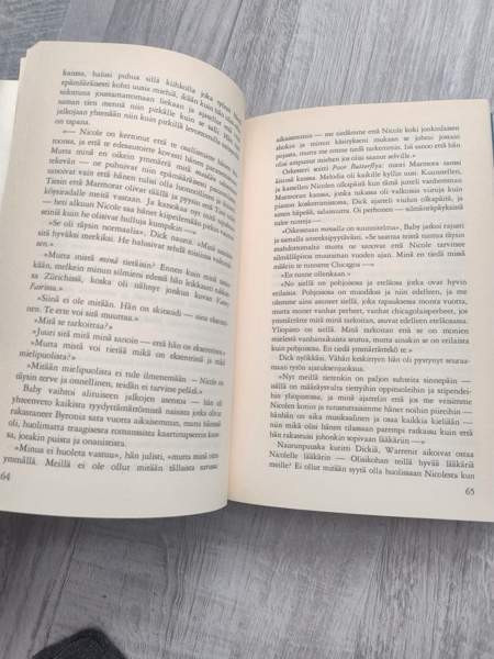 Yö on gellä - F. Scott Fitzgerald (kunto hyvä) Рованиеми - изображение 6