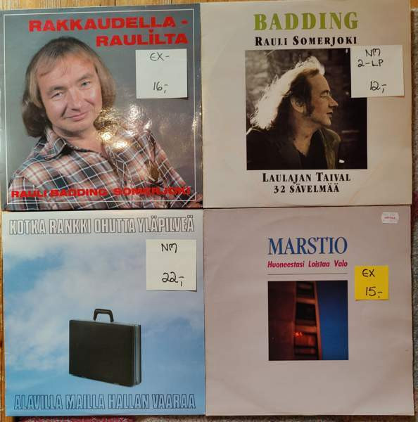 SUOMI POP ROCK LP Levyjä yli 100kpl Tampere - valokuva 6