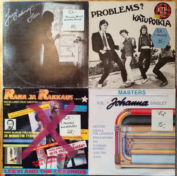 SUOMI POP ROCK LP Levyjä yli 100kpl Tampere - valokuva 1