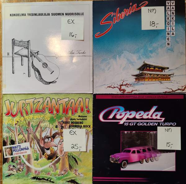 SUOMI POP ROCK LP Levyjä yli 100kpl Tampere - valokuva 4