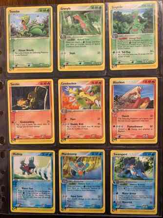 Kansiollinen Pokemon E-series kortteja Валкеакоски