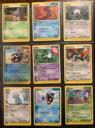 Kansiollinen Pokemon E-series kortteja Валкеакоски