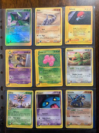 Kansiollinen Pokemon E-series kortteja Валкеакоски - изображение 8
