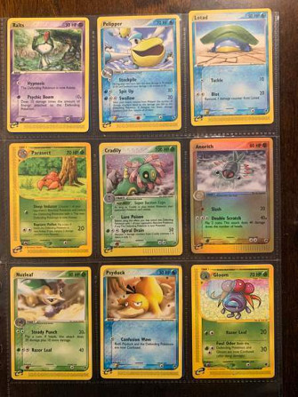 Kansiollinen Pokemon E-series kortteja Валкеакоски - изображение 7