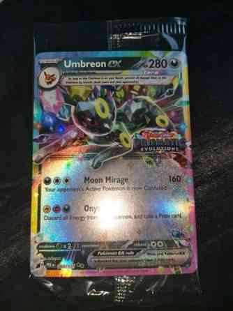 Prismatic Evolutions Stamped Umbreon Ex Турку