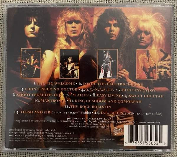 W.A.S.P. Inside The Electric Sircus JA The Headless Children Helsinki – foto 7