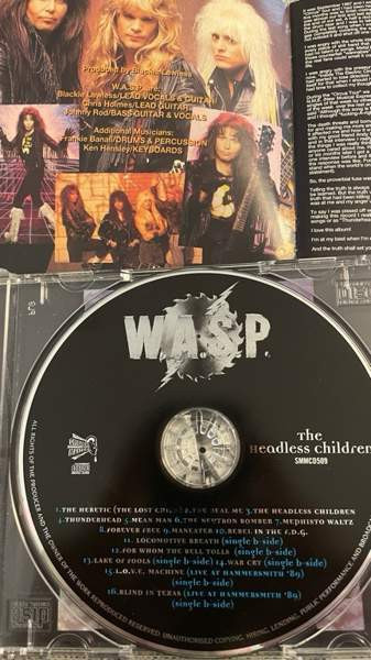 W.A.S.P. Inside The Electric Sircus JA The Headless Children Helsinki – foto 3