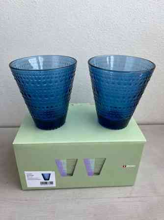 Uudet Iittala Kastehelmi lasit 2 kpl ultramariininsiniset Vantaa