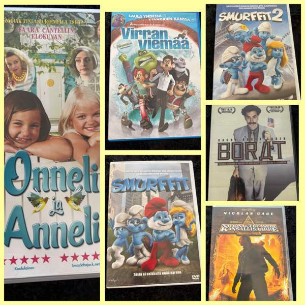 6 kpl DVD-elokuvia yhteishintaan ! Tampere - valokuva 1