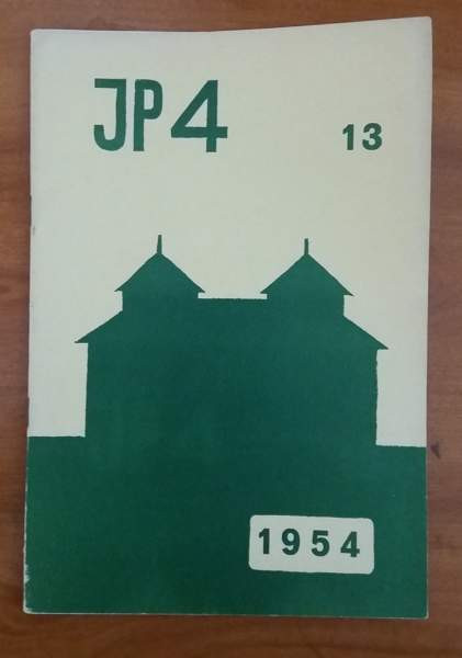 Vastaava toimittaja O. Välimaa Jääkäripataljoona 4 13/1954 toukokuu Lappeenranta – foto 1