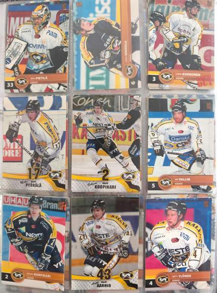 Oulun Kärpät keräilykortteja 04-13 kausilta. Pori - valokuva 6