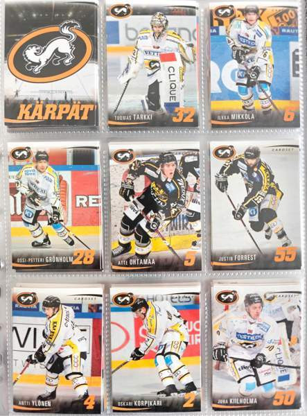 Oulun Kärpät keräilykortteja 04-13 kausilta. Pori - valokuva 2