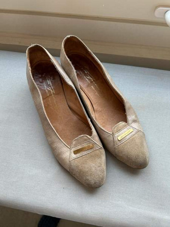 Vintage Pertti Palmroth ballerinat, koko 6 1/2 sisämitta 26 cm Helsinki - valokuva 1