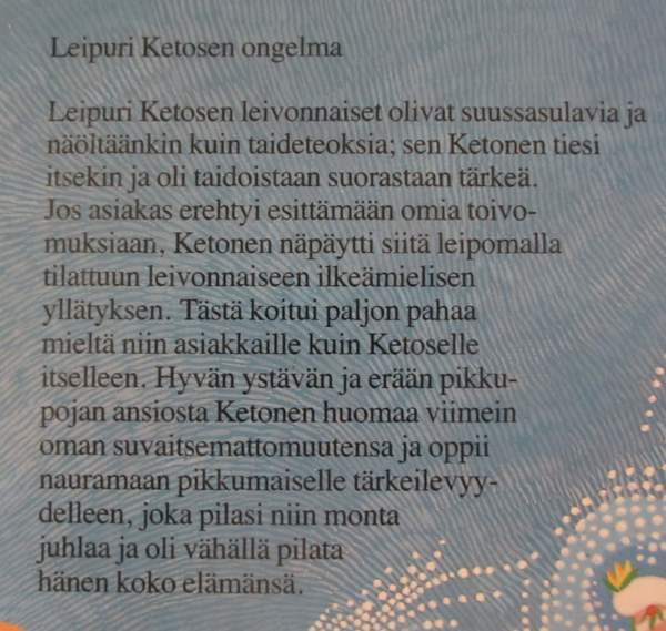 Pirkko Ramadan: Leipuri Ketosen ongelma Эспоо - изображение 2