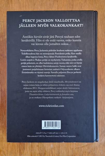 Rick Riordan: Percy Jackson - Hirviöidenmeri Salo – foto 2