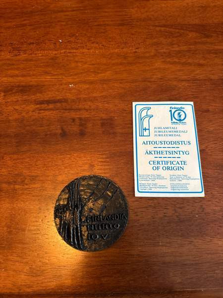 Finlandia hiihto 10v juhlamitali Tuusula – foto 1