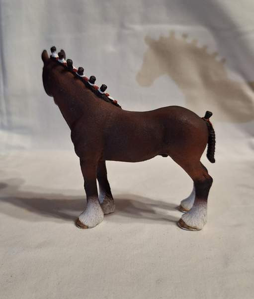 Schleich Clydesdale Ruuna "Max Vantaa - valokuva 2