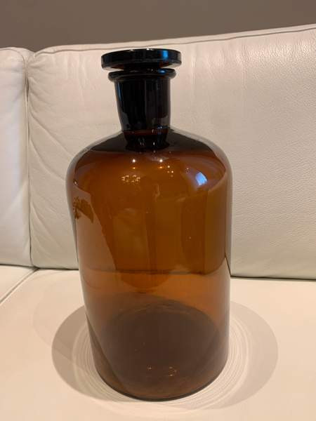 Iso apteekkarin pullo lasikorkilla Сейняйоки - изображение 1