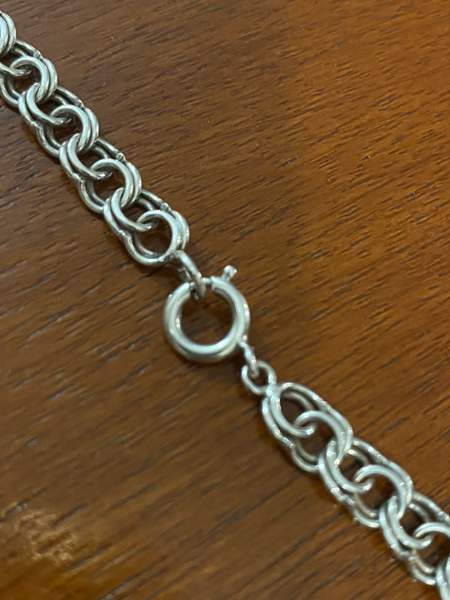 Näyttävä hopeinen bismarck kaulakoru Vantaa - valokuva 2