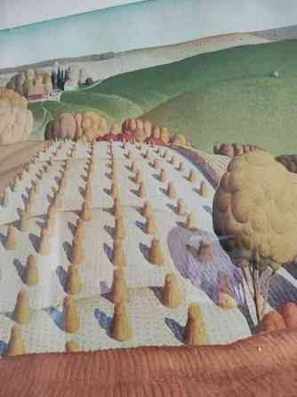 Taulu Grant Wood - Fall plowing (1931) Ювяскюля