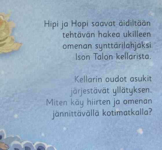 Hiiriukin synttäriomena Espoo