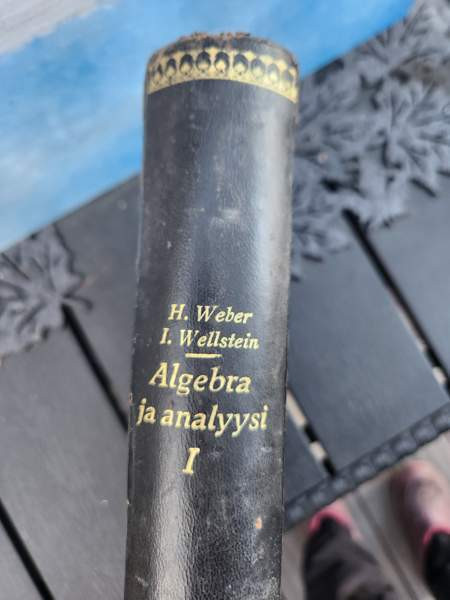 1906 vuoden matikka kirja Vantaa - valokuva 1
