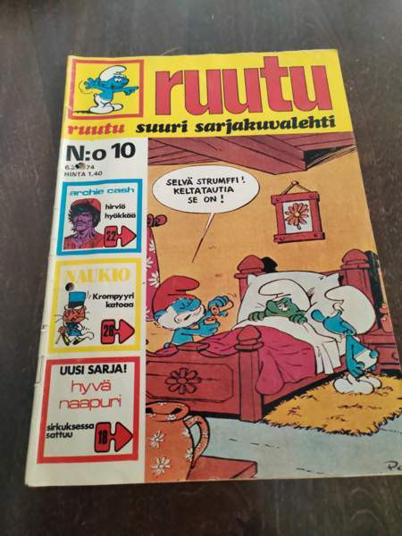 Ruutu sarjakuvalehdet -70 luvulta Parkano - valokuva 5