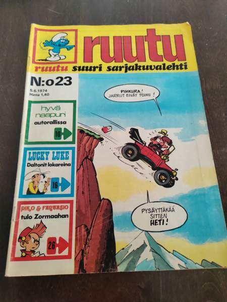 Ruutu sarjakuvalehdet -70 luvulta Parkano - valokuva 7