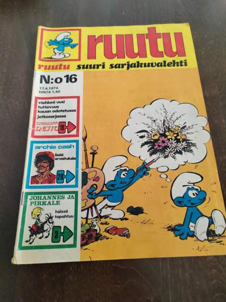 Ruutu sarjakuvalehdet -70 luvulta Parkano - valokuva 3