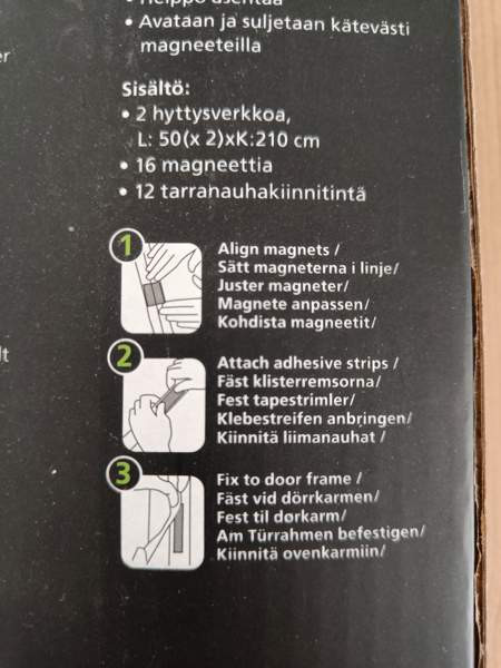 Uusi hyönteisverkko oveen Лохья - изображение 3