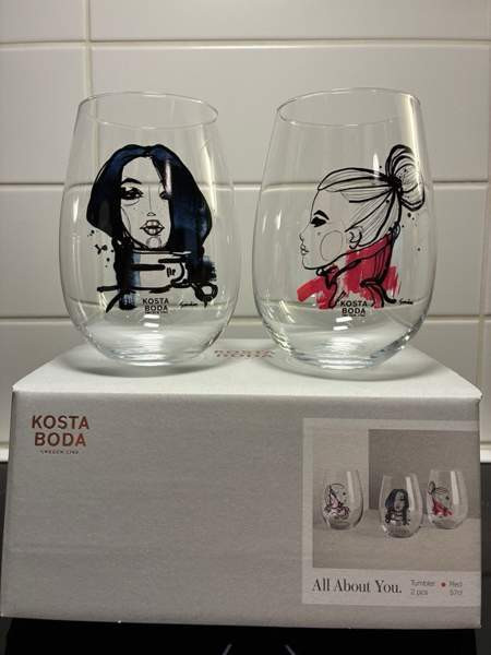 Kosta Bodan juomalasit 2 kpl (570 ml) Kangasala – foto 1