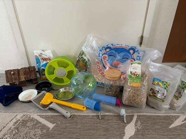 Hamsterin häkki ja tarvikkeita Kempele - изображение 4